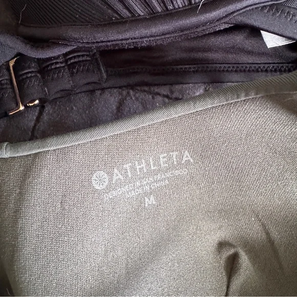 Athleta Olive and Black Bikini Set - Picture 3 of 5